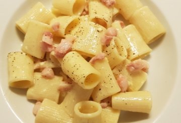 Carbonara di uova sode preparazione 6