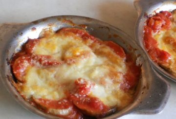 Parmigiana con melanzane perline preparazione 7