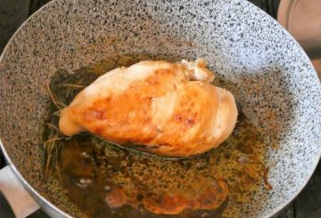 Petto di pollo alla salsa di yogurt e senape preparazione 5