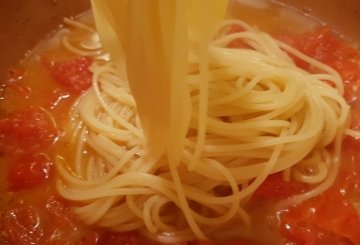 Spaghetti Ai Frutti Di Mare preparazione 5