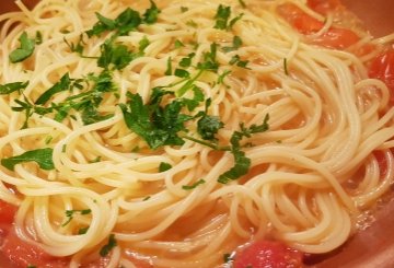 Spaghetti Ai Frutti Di Mare preparazione 6