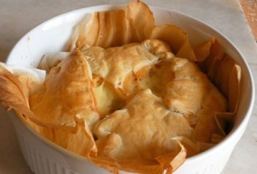 Torta rustica di melanzane e porri preparazione 8