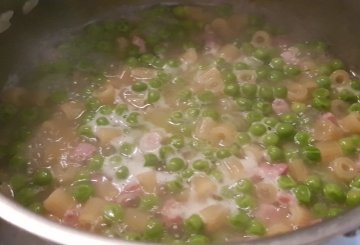 Pasta e piselli alla napoletana preparazione 6