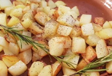 Patate in padella preparazione 8