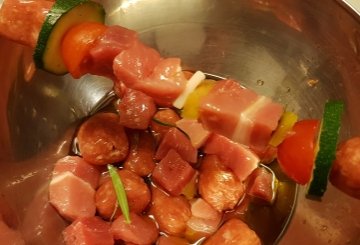 Ricetta spiedini di carne preparazione 3