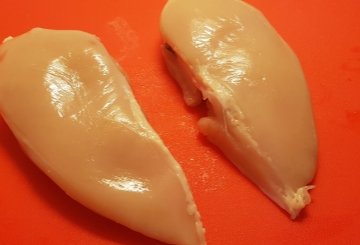 Tagliata di pollo preparazione 1