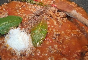 Carne macinata in padella preparazione 5