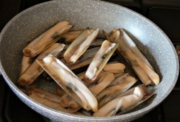 Pasta e cannolicchi  preparazione 0