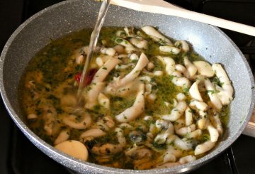 Pasta e cannolicchi  preparazione 4