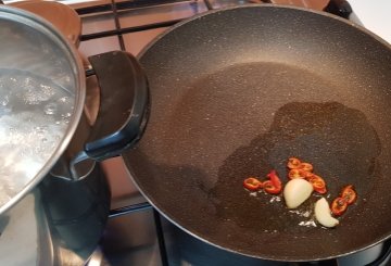 Pasta tonno e limone preparazione 0