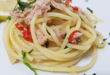 Pasta tonno e limone preparazione 6