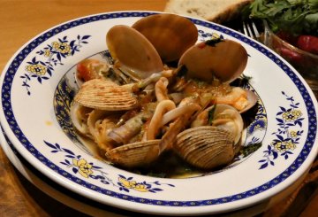 Sautè di frutti di mare preparazione 7