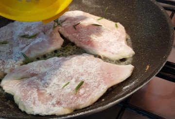 Scaloppine di tacchino preparazione 2