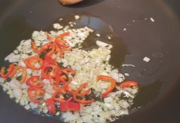 Zucca in padella preparazione 2