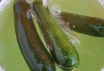 Zucchine lesse preparazione 0