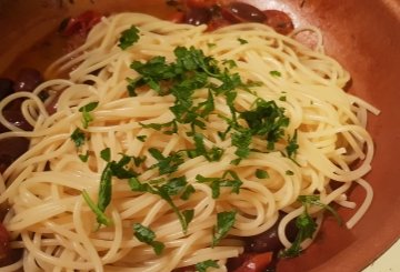 Pasta con moscardini preparazione 8