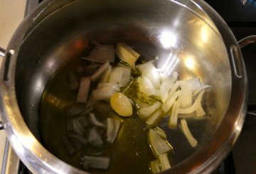 Pasta con vongole e lupini preparazione 0