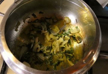 Pasta con vongole e lupini preparazione 3