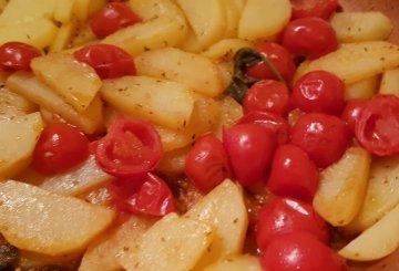 Patate alla pizzaiola preparazione 5