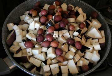 Tocchetti di pollo e melanzane preparazione 4