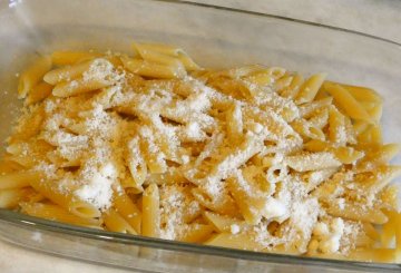 Pasta con melanzane alla mediterranea preparazione 5