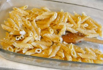 Pasta con melanzane alla mediterranea preparazione 6