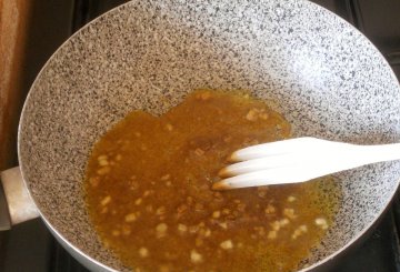 Chioccioline, curry e salvia preparazione 2