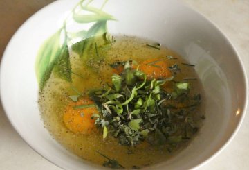 Frittata aromatica di verdure  preparazione 2