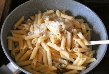 Pasta  in rosso con cavolfiore preparazione 7