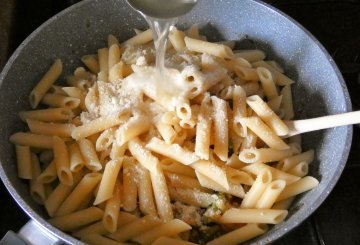 Pasta  in rosso con cavolfiore preparazione 8