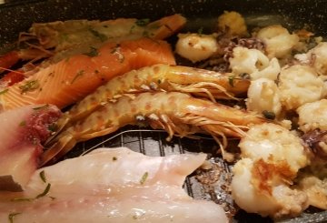 Grigliata di pesce preparazione 6