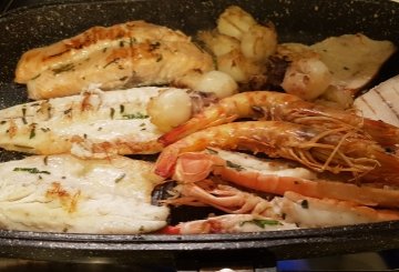 Grigliata di pesce preparazione 7