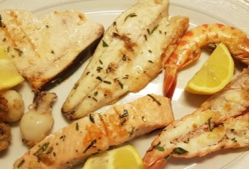 Grigliata di pesce preparazione 8