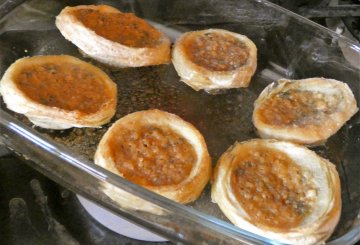 Carciofi Farciti con pecorino al gratin preparazione 5