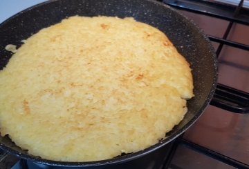 Frittata di riso preparazione 9