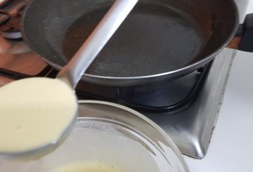 Pancake classici preparazione 4