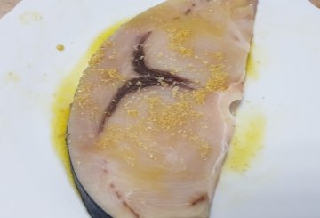 Pesce spada in bianco preparazione 1