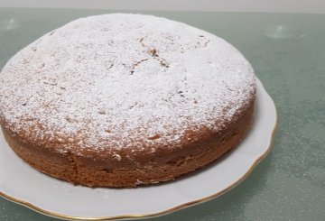 Torta con gocce di cioccolato preparazione 9