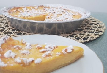 Torta della nonna preparazione 14