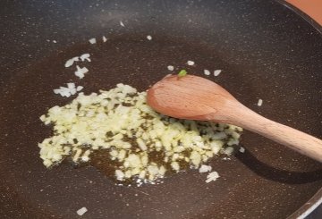 PASTA ASPARAGI E PANCETTA preparazione 3