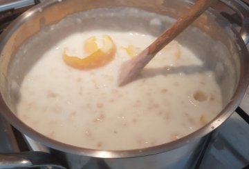 Pastiera Con Gocce Di Cioccolato preparazione 0
