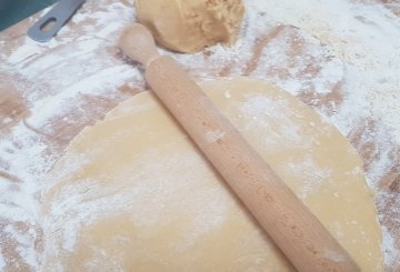 Pastiera Con Gocce Di Cioccolato preparazione 10