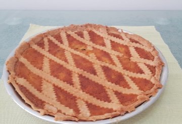 Pastiera Con Gocce Di Cioccolato preparazione 14