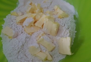 Torta della nonna preparazione 7