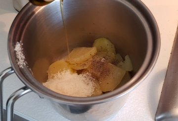 Pasta polpo e patate preparazione 2
