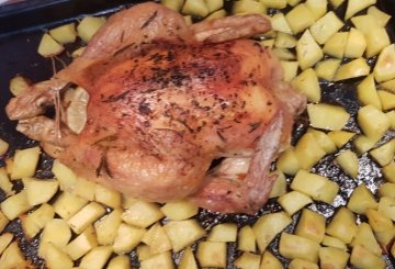 Pollo al forno preparazione 9