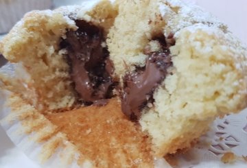 Muffin alla Nutella preparazione 9