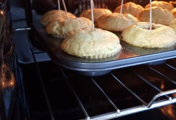 Muffin alla Nutella preparazione 7