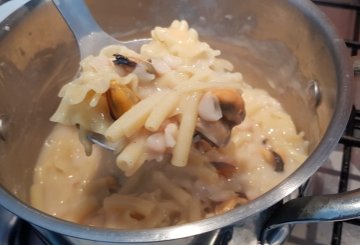 Pasta fagioli e cozze preparazione 9