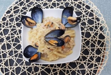 Pasta fagioli e cozze preparazione 11